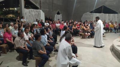   Comunidade do Bairro Bancário celebrou o padroeiro Frei Galvão com Santa Missa 